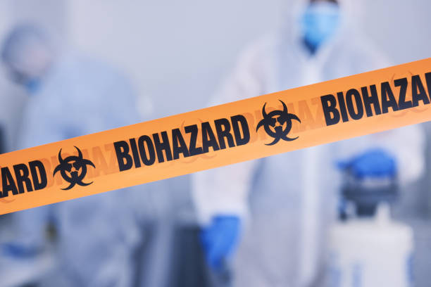 Professional Biohazard technician working in Astatula, FL